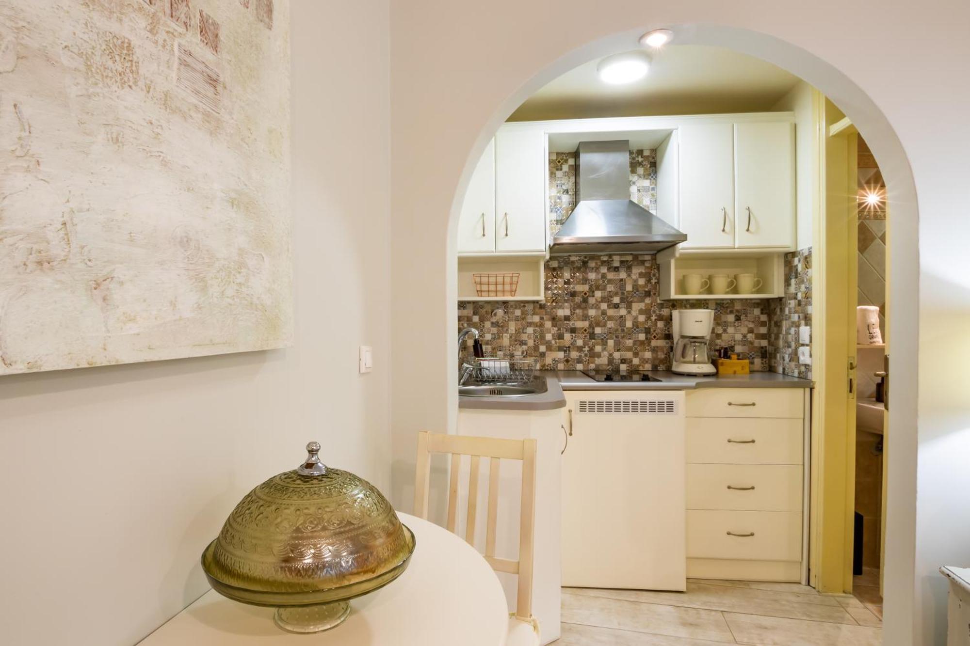 Le Grand Bleu Studios & Apartments Lefkos  Luaran gambar