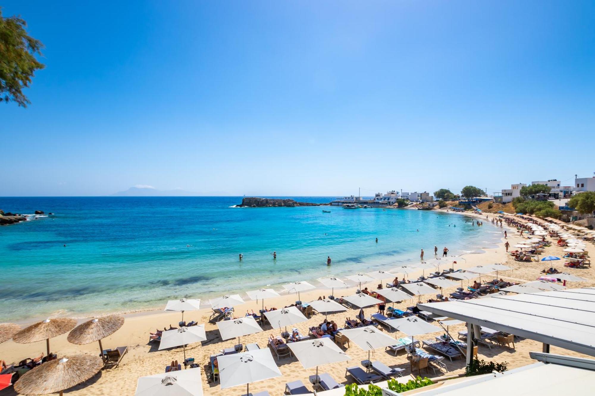 Le Grand Bleu Studios & Apartments Lefkos  Bilik gambar