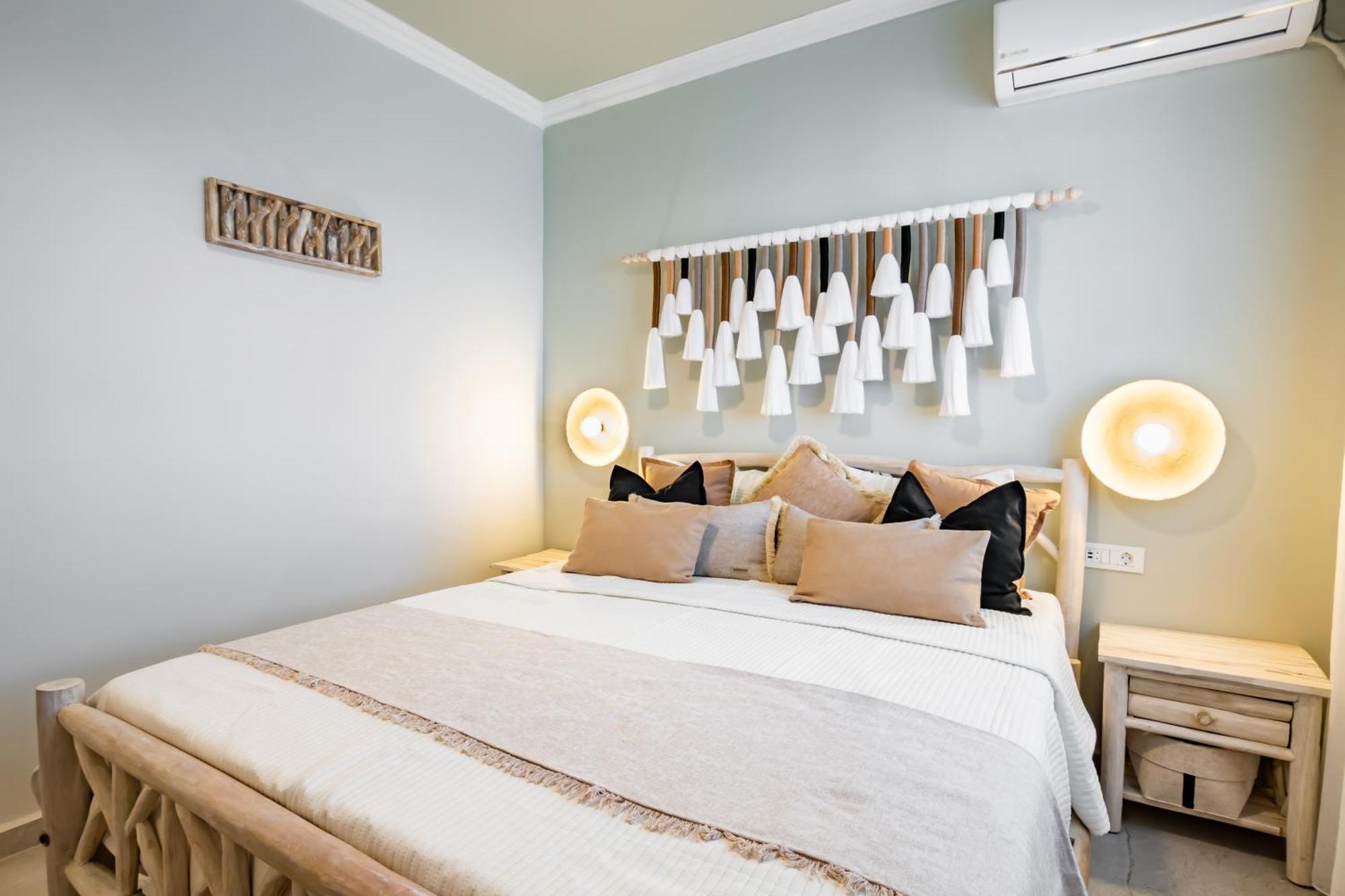 Le Grand Bleu Studios & Apartments Lefkos  Bilik gambar