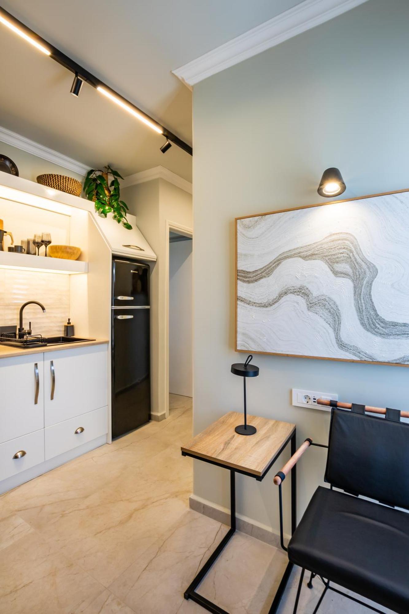Le Grand Bleu Studios & Apartments Lefkos  Bilik gambar