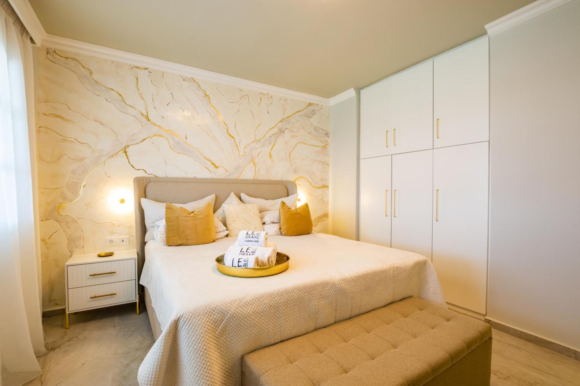 Le Grand Bleu Studios & Apartments Lefkos  Bilik gambar
